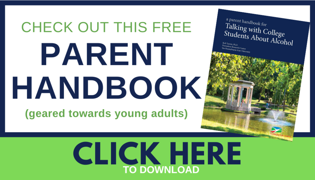 Parent Handbook Web Ad - Prevention Council Graphic button for Dan's Derby